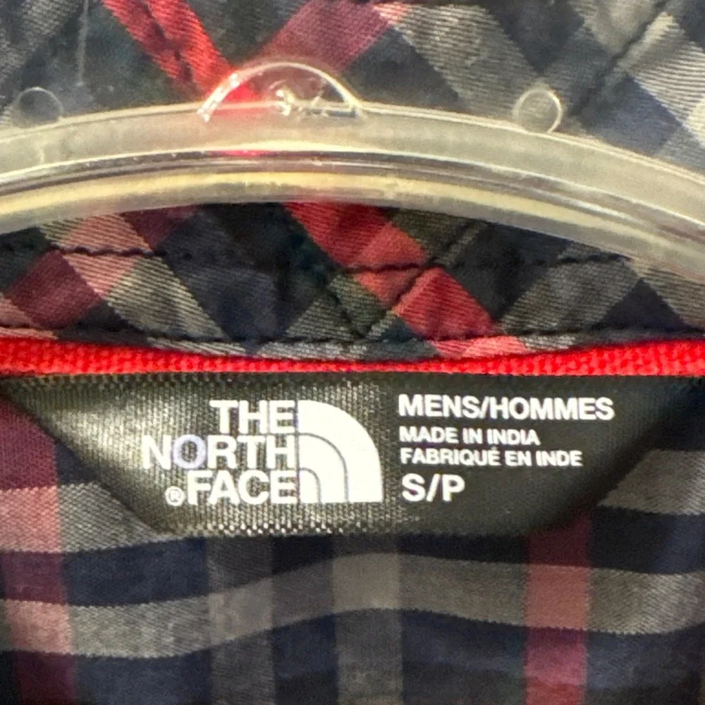 The North Face Mens Short Sleeve‎ Plaid Button Up Shirt Size S/P